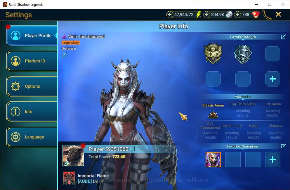 Raid: Shadow Legends Accounts Lv 19 723K Power|1 Mythical(Galleus Bloodcrest)|25 image 18