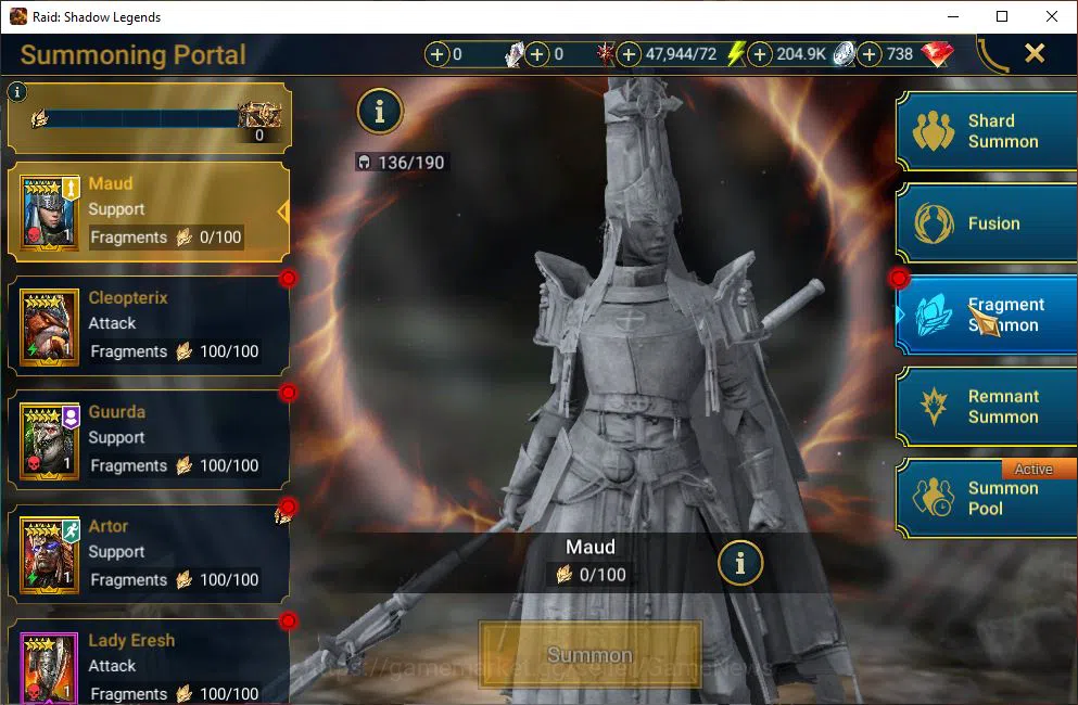 Raid: Shadow Legends Accounts Lv 19 723K Power|1 Mythical(Galleus Bloodcrest)|25 image 4