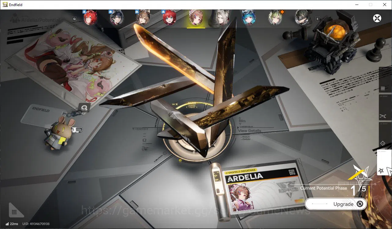 Arknights: Endfield Accounts Asia Lv53|7SSR[(LaevatainP1,ArdeliaP1+Sign),Gilber image 7
