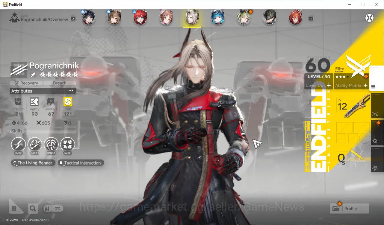 Arknights: Endfield Accounts Asia Lv53|7SSR[(LaevatainP1,ArdeliaP1+Sign),Gilber image 8