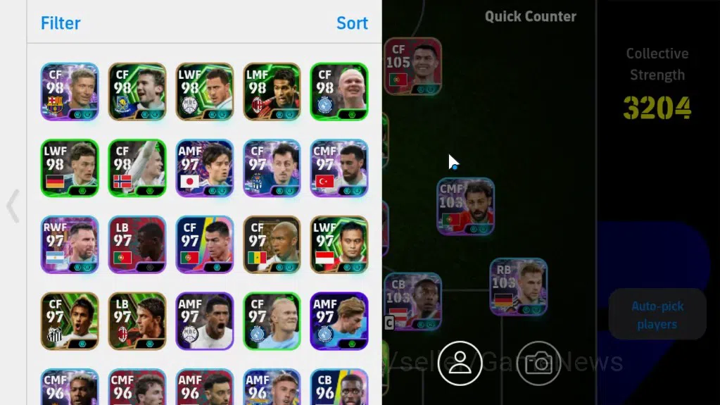 eFootball Accounts Android |16 Epic|Cristiano Ronaldo,Lothar Matthaus image 2