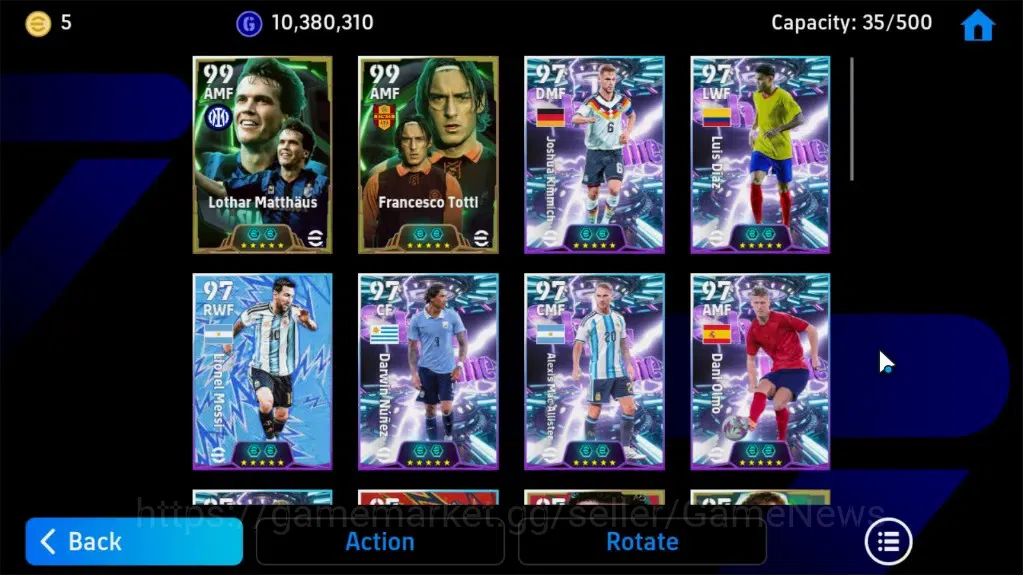 eFootball Accounts Android |16 Epic|Cristiano Ronaldo,Lothar Matthaus image 5