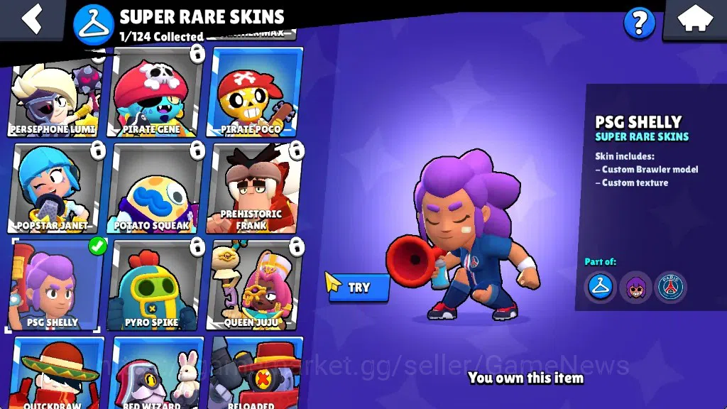 Brawl Stars Accounts 1210 Trophy|23Brawlers 1Max|Edgar FullBuffies|4k B image 14