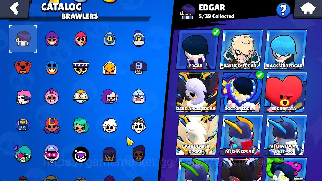 Brawl Stars Accounts 1210 Trophy|23Brawlers 1Max|Edgar FullBuffies|4k B image 19