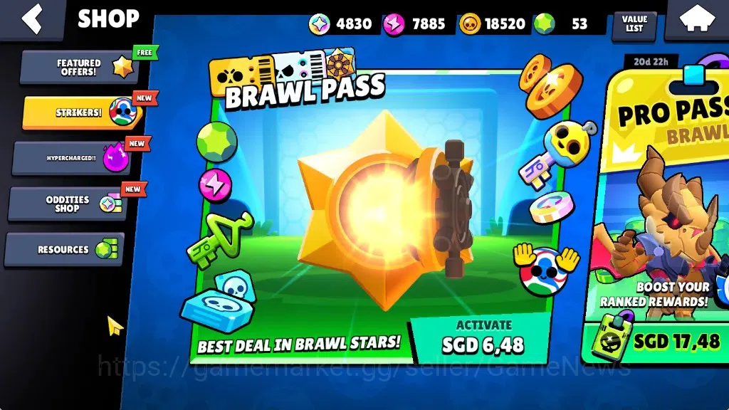 Brawl Stars Accounts 1210 Trophy|23Brawlers 1Max|Edgar FullBuffies|4k B image 6