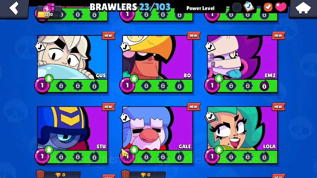 Brawl Stars Accounts 1210 Trophy|23Brawlers 1Max|Edgar FullBuffies|4k B image 9