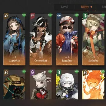 Reverse: 1999 Accounts Starter Global|Lv 1|5 SSR 1 Limited|Liang Yue P1|Coppelia,Centurion,Regulus,Sotheby|Log