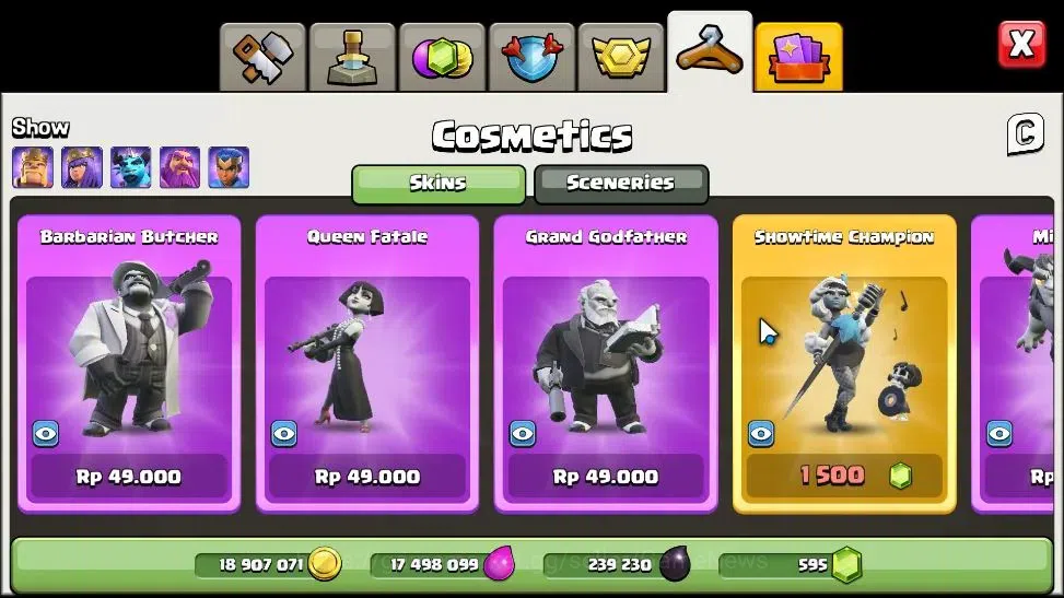 Clash of Clans Accounts LV 90|TH 14-BH 7|HH 7|Limited Skin|BK 23,AQ 24,GW  image 18