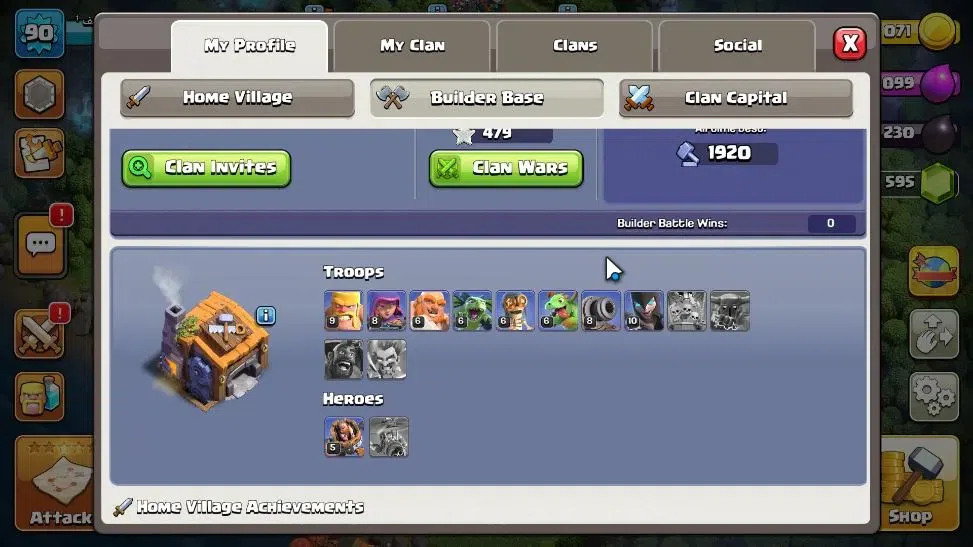 Clash of Clans Accounts LV 90|TH 14-BH 7|HH 7|Limited Skin|BK 23,AQ 24,GW  image 6
