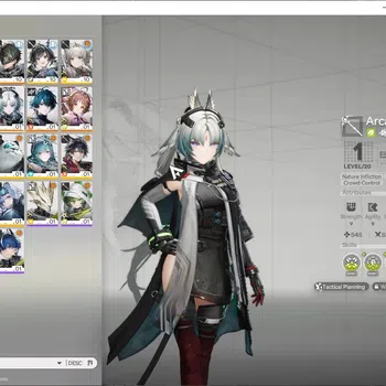 Arknights: Endfield Accounts ASIA|Lvl 8|4 SSR 2 Limited + 6(*6Weapon)|(Arcane,Camille)+Sign+Standard (Pogra,Ardelia)|1
