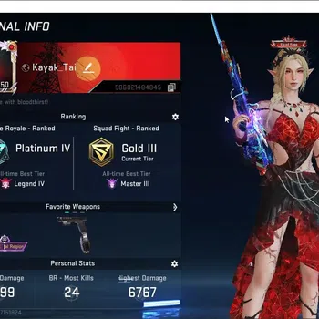 Blood Strike Accounts Collab Skin ASIA |Ultra Shuriken-AzureThunder|Evo FAL-EvolvedDraco|Collab