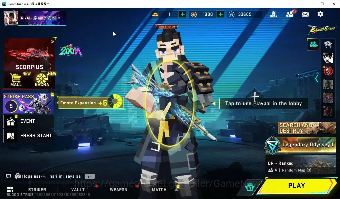 Blood Strike Accounts ASIA|13 ULTRA[Ethan,Zero,Spear,Glock,DeAgle,Vctor, image 1