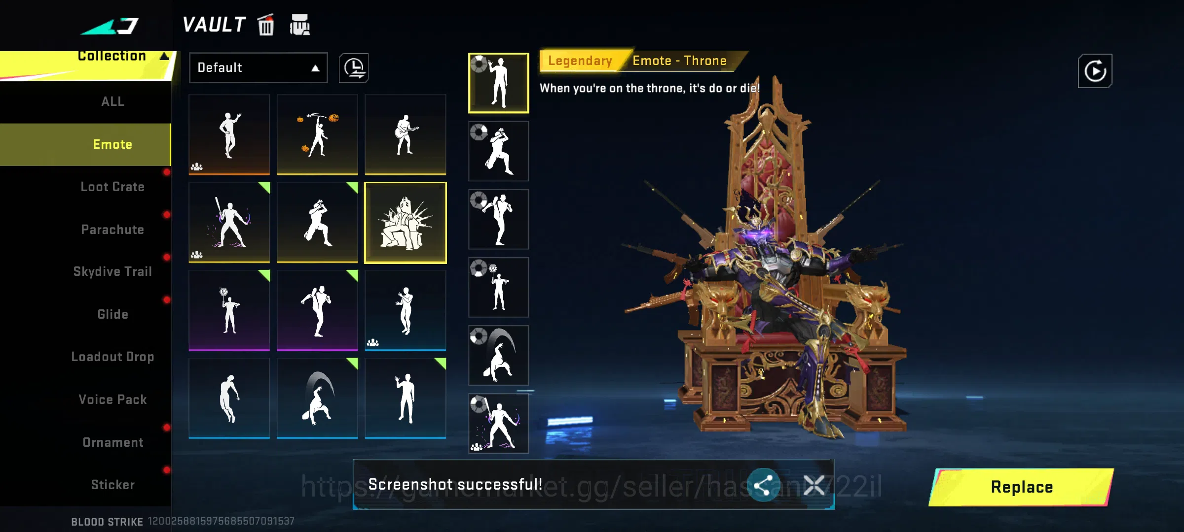 Blood Strike Accounts Rare Skin 47 level | Blood Strike old account | with 10 + ultra gun skins | eternal striker (zero 13