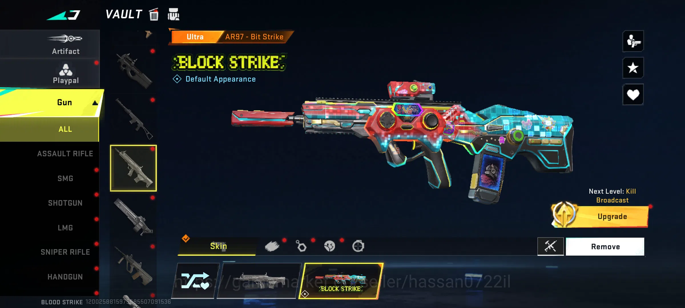 Blood Strike Accounts Rare Skin 47 level | Blood Strike old account | with 10 + ultra gun skins | eternal striker (zero 14