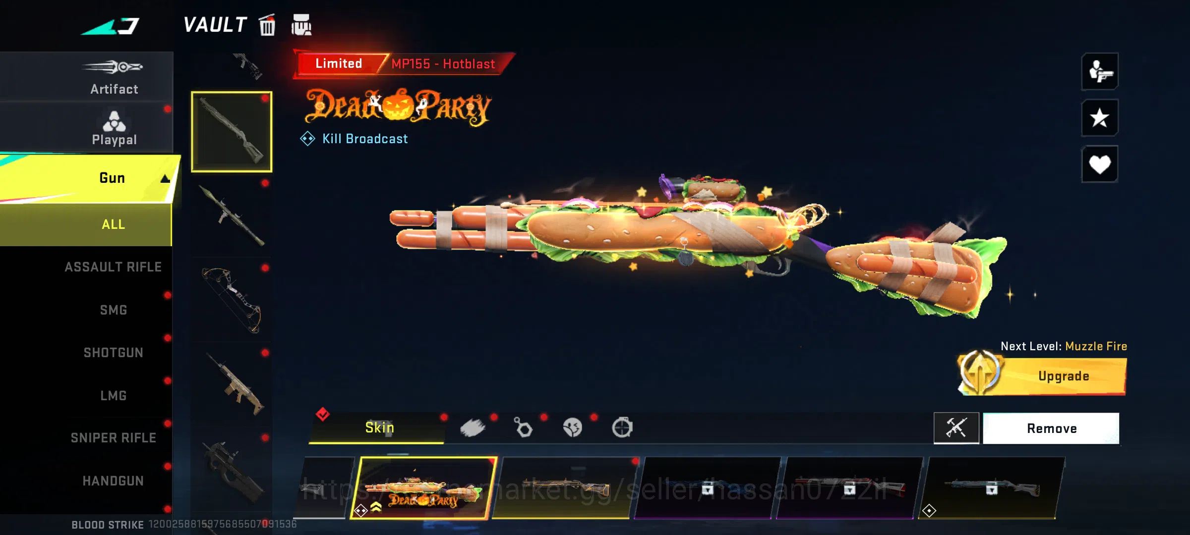 Blood Strike Accounts Rare Skin 47 level | Blood Strike old account | with 10 + ultra gun skins | eternal striker (zero 20