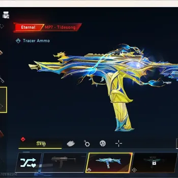 Blood Strike Accounts Collab Skin ASIA | Eternal Gun:MP7-Tidesong Lv3|4 Collab Gun|4 Limited|18 Ultra Guns|12 Ultra