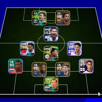 eFootball Accounts High-End Android|Power 2979|7 Epic Edwin van der Sar,Frank Rijkaard,Andry Shevchenko|9 Show Time Luis