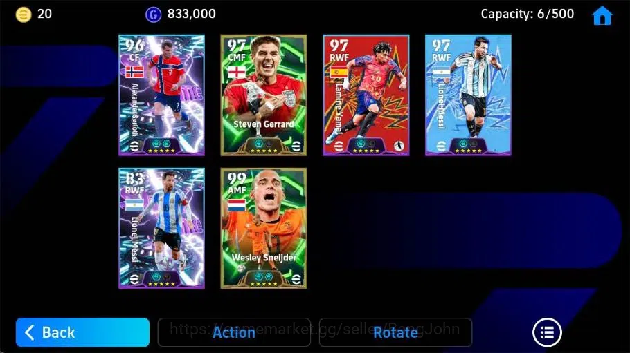 eFootball Accounts Mobile|PW 2958|Steven Gerrard Epic,Wesley Snijder  image 3