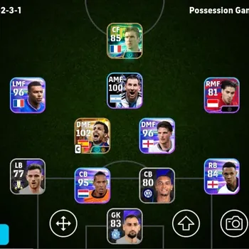 eFootball Accounts Legends & Iconic Players Mobile |PW 2695|BIGT Rodri,Epic Cantona MarcoReus,Shwt Messi Jackson|Coach