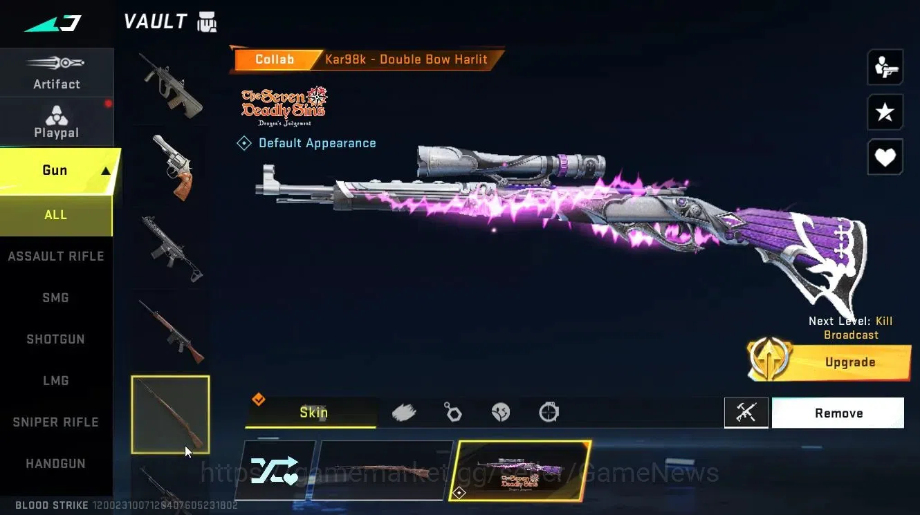Blood Strike Accounts ASIA|ETERNAL DEagle-Scorpius|Melee KUKRI+ULTRA[RAN image 11