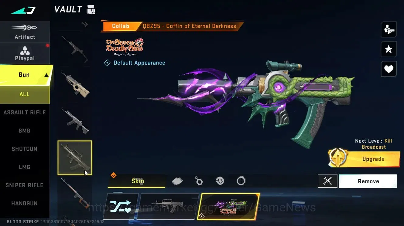 Blood Strike Accounts ASIA|ETERNAL DEagle-Scorpius|Melee KUKRI+ULTRA[RAN image 12