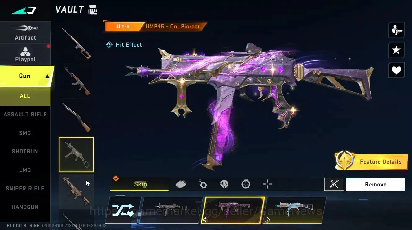 Blood Strike Accounts ASIA|ETERNAL DEagle-Scorpius|Melee KUKRI+ULTRA[RAN image 13