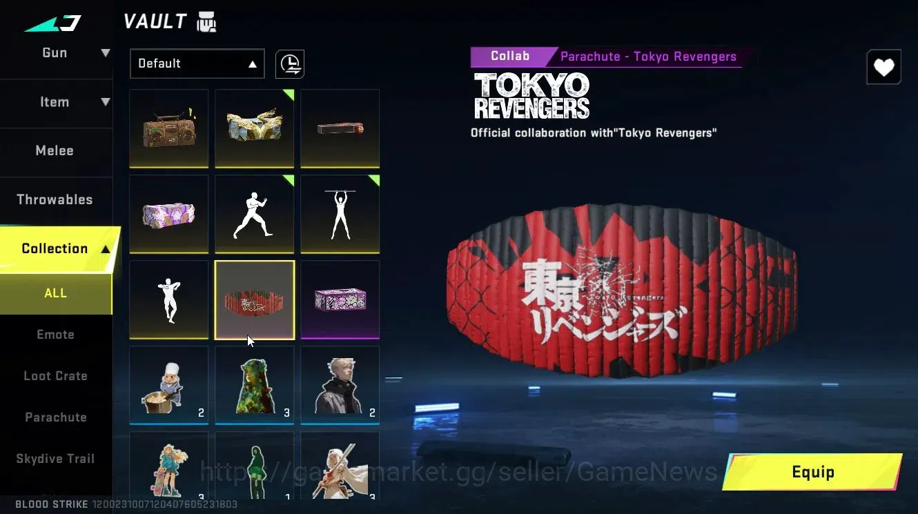 Blood Strike Accounts ASIA|ETERNAL DEagle-Scorpius|Melee KUKRI+ULTRA[RAN image 17