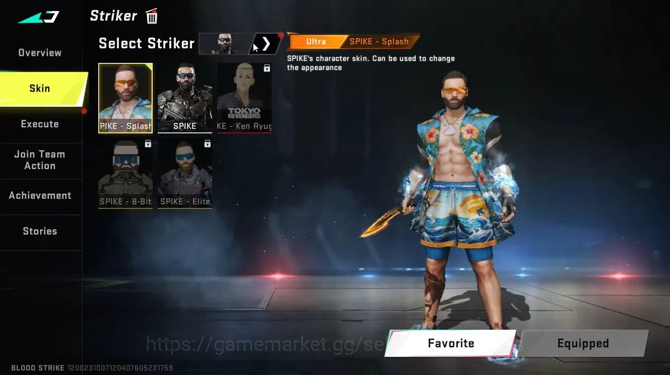 Blood Strike Accounts ASIA|ETERNAL DEagle-Scorpius|Melee KUKRI+ULTRA[RAN image 4