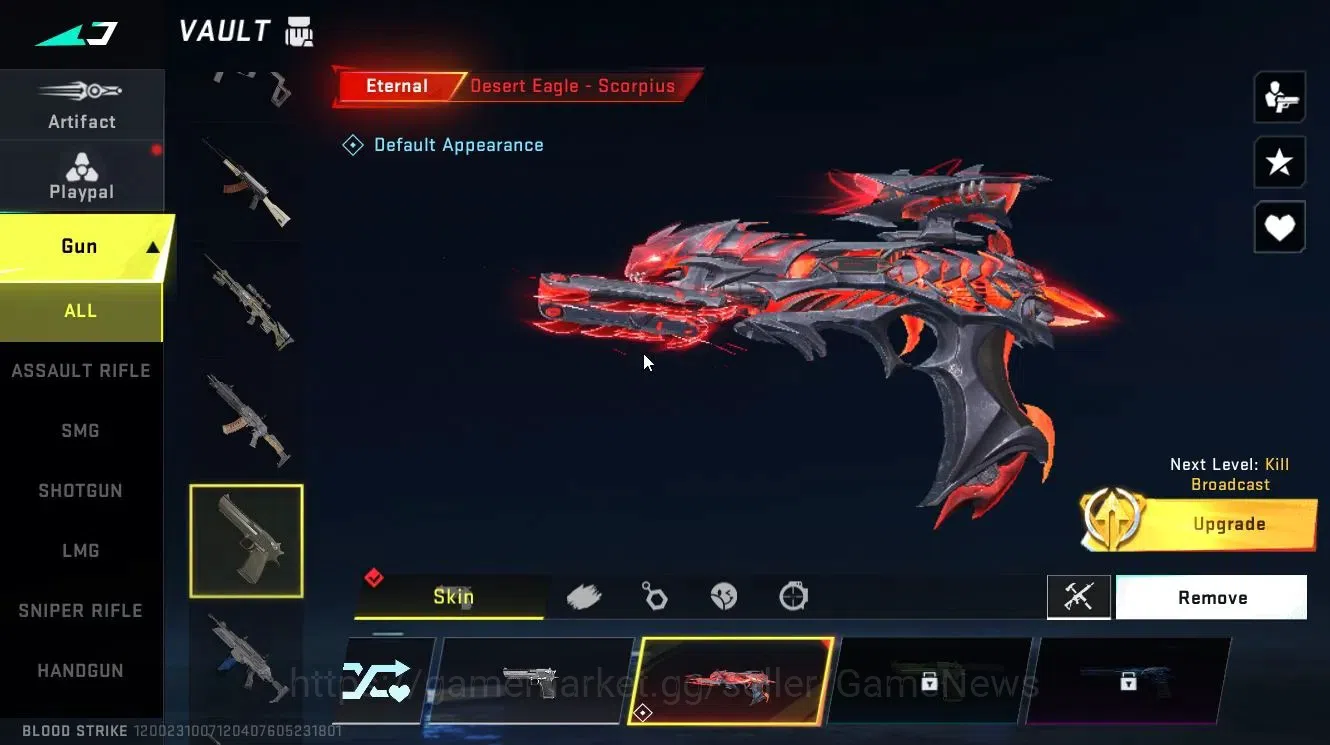Blood Strike Accounts ASIA|ETERNAL DEagle-Scorpius|Melee KUKRI+ULTRA[RAN image 7