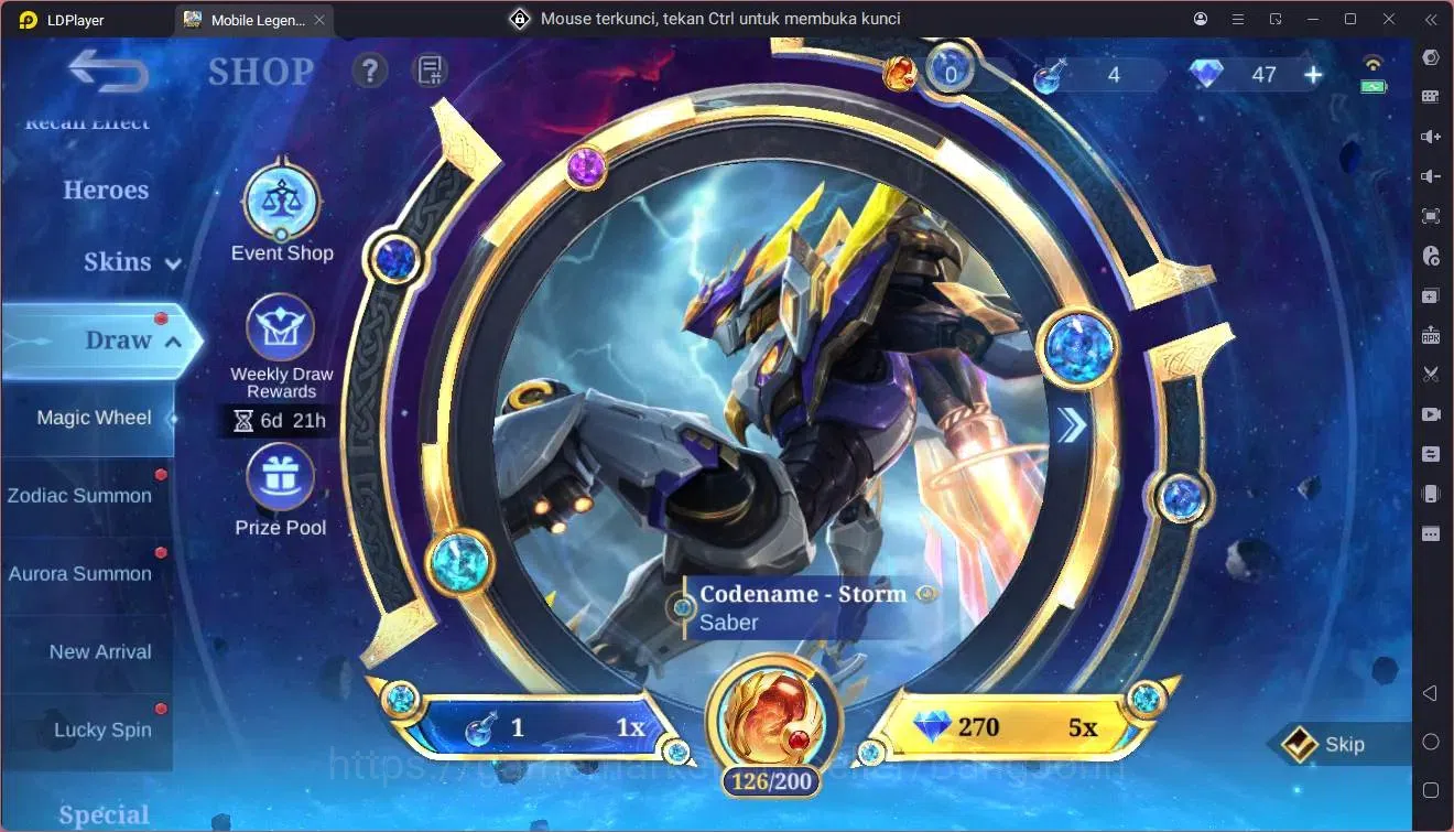 Mobile Legends: Bang Bang Accounts GLOBAL Hero 132 Skin 334|Legend Fanny,Gusion|KOF d image 3