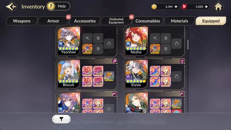 Seven Knights Re:Birth Accounts Global |Full ex7 Fai,Melia,Juri,Rosie,Gelidus|23 T image 11