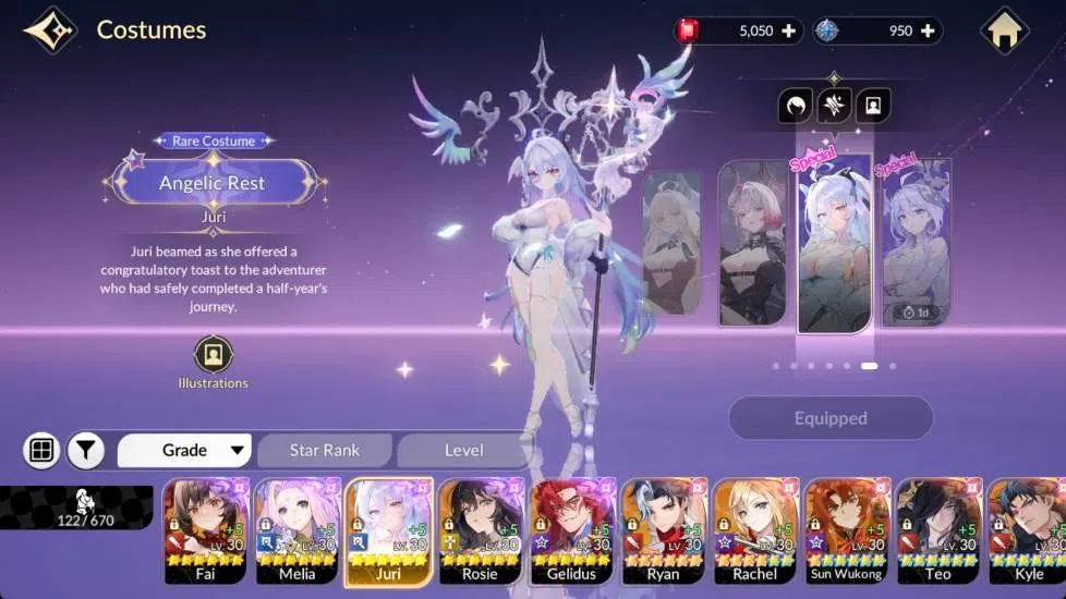 Seven Knights Re:Birth Accounts Global |Full ex7 Fai,Melia,Juri,Rosie,Gelidus|23 T image 18