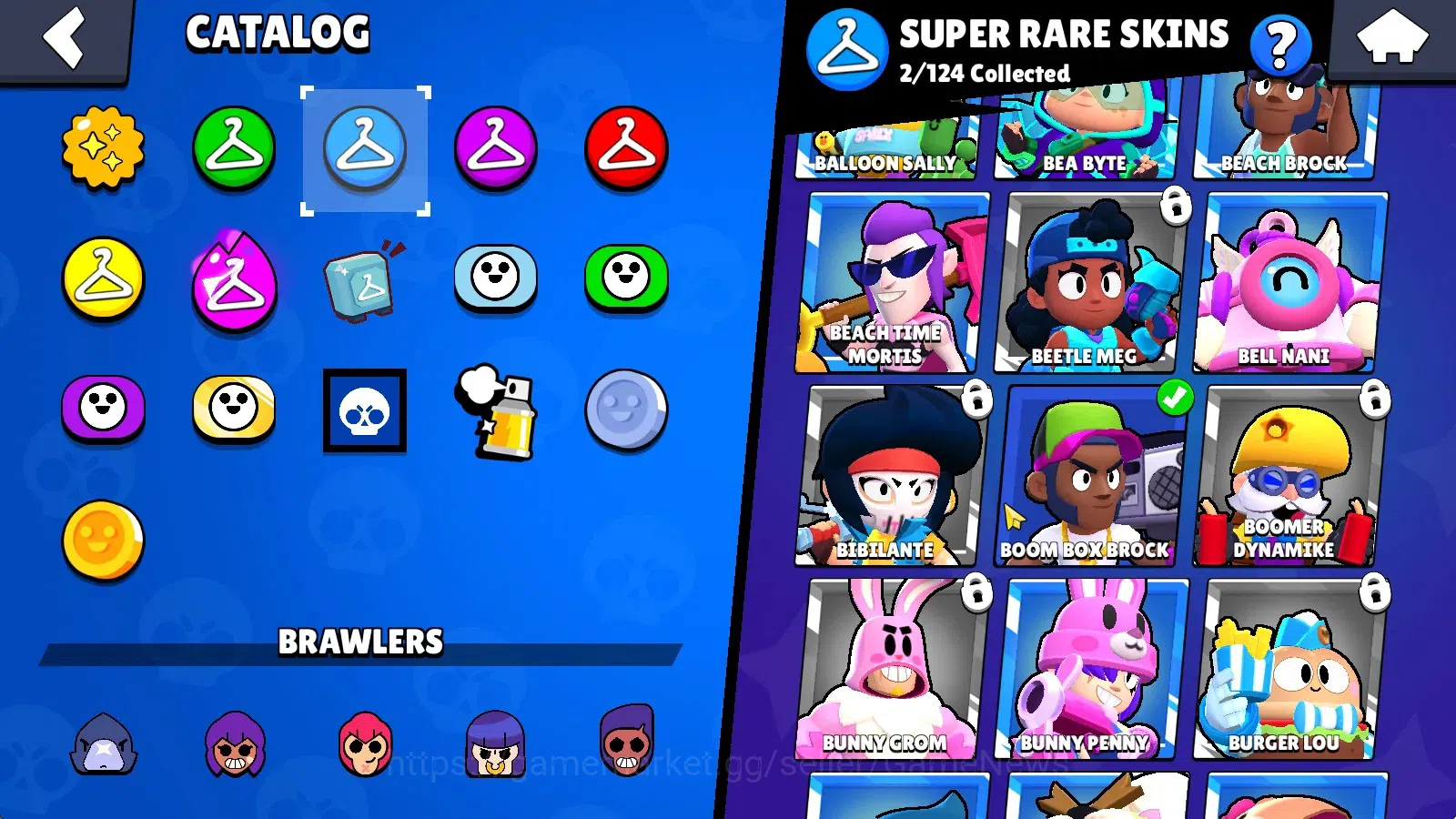 Brawl Stars Accounts 4964 Trophy|33 Brawlers 2 Max (Crow Full Buffies,Shelly)|2 Myth (Gamer Bibi,Gridiron Otis),7 Epic|10K 11