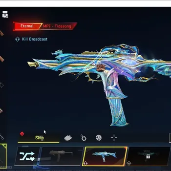 Blood Strike Accounts Collab Skin ASIA|ETERNAL Lv2 MP7-TideSong+MELEE Staf|Collab AOT2 Katya,M4A1 Batle Faith,OPM