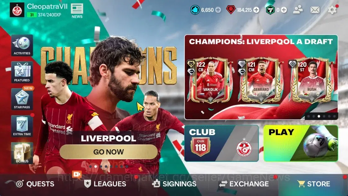 EA SPORTS FC Mobile Accounts Best FCM With 184K Gems,6K Shard,14K RUP,30 Draft|3 Evo(Dembele,Olise,Kalulu),TWG 1