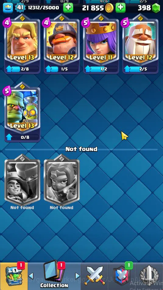 Clash Royale Accounts Lvl 41|Trophy 8680|KTL 13|Limited Skin|Card 119| 1 image 12
