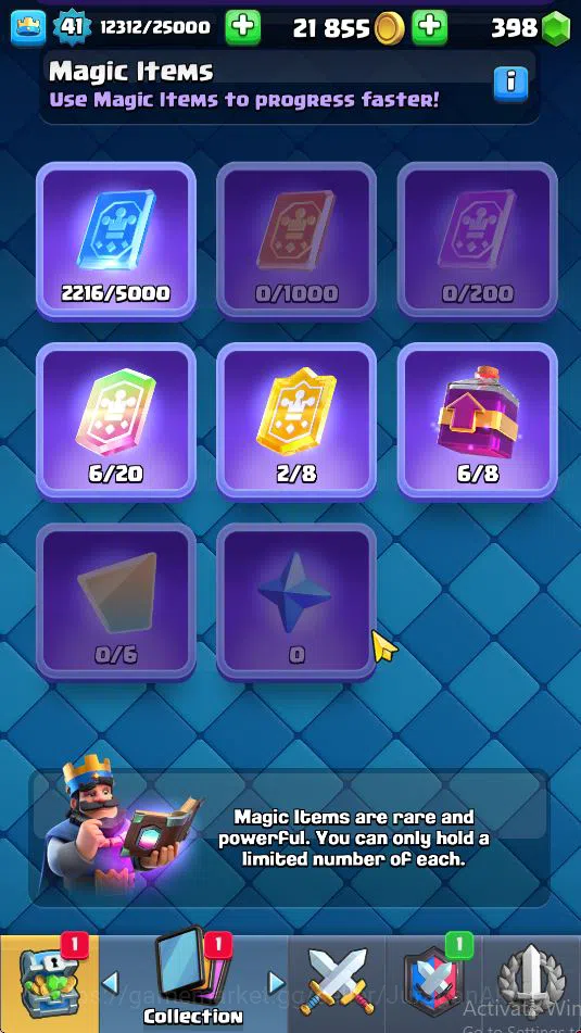 Clash Royale Accounts Lvl 41|Trophy 8680|KTL 13|Limited Skin|Card 119| 1 image 14