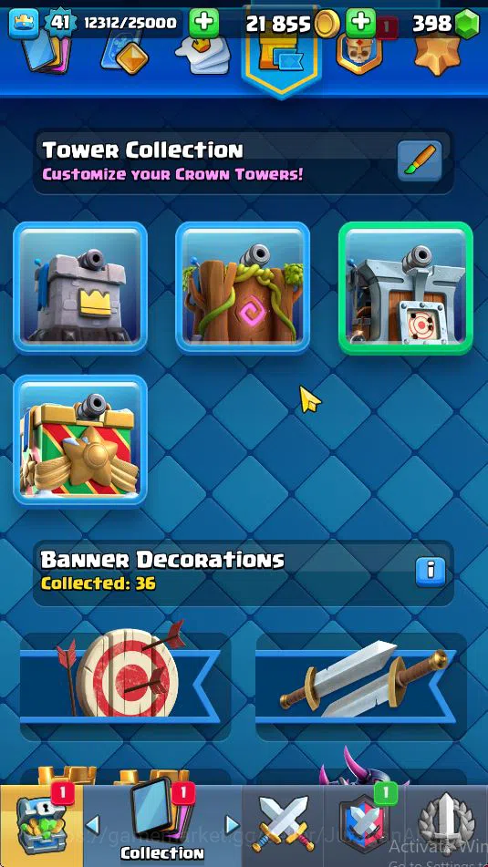 Clash Royale Accounts Lvl 41|Trophy 8680|KTL 13|Limited Skin|Card 119| 1 image 17