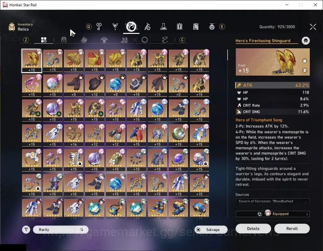 Honkai Star Rail Accounts Asia|TL 69|1,3k SJ|Casto,Anaxa Prem Team|15 Limite image 10