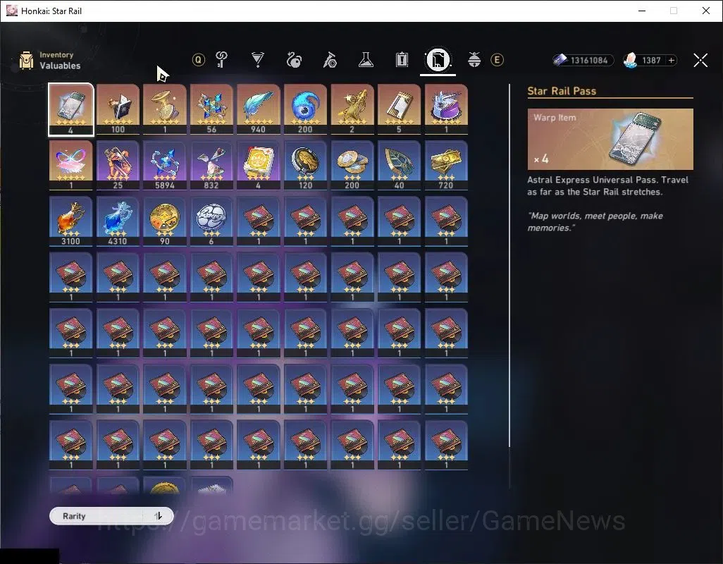 Honkai Star Rail Accounts Asia|TL 69|1,3k SJ|Casto,Anaxa Prem Team|15 Limite image 12