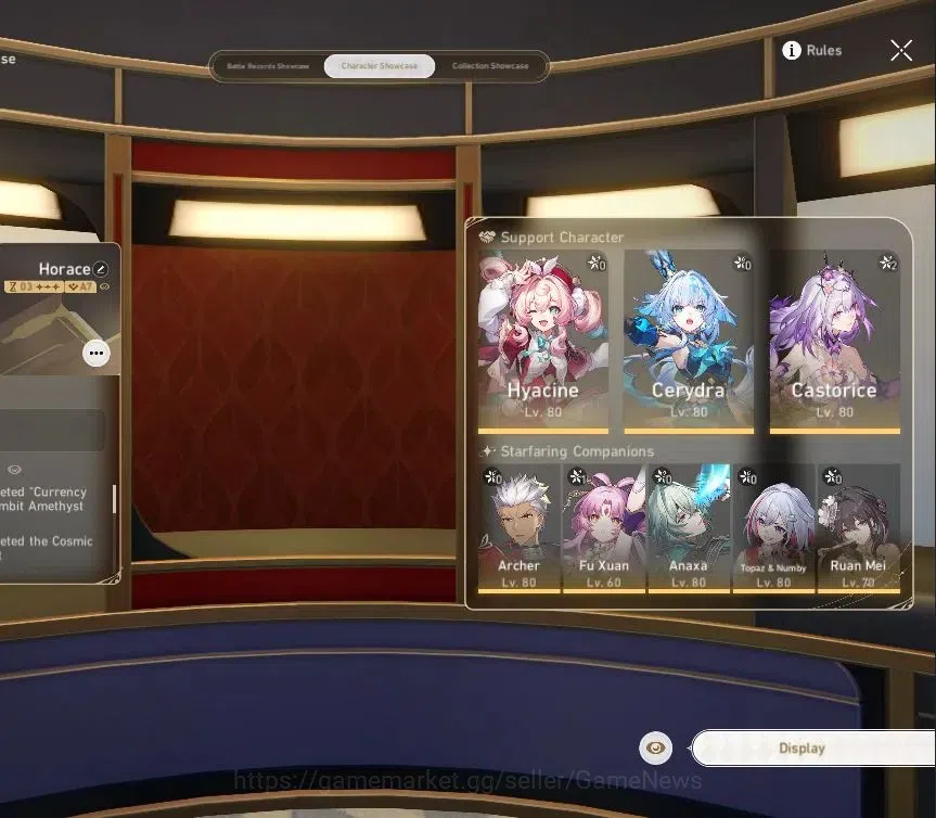 Honkai Star Rail Accounts Asia|TL 69|1,3k SJ|Casto,Anaxa Prem Team|15 Limite image 2