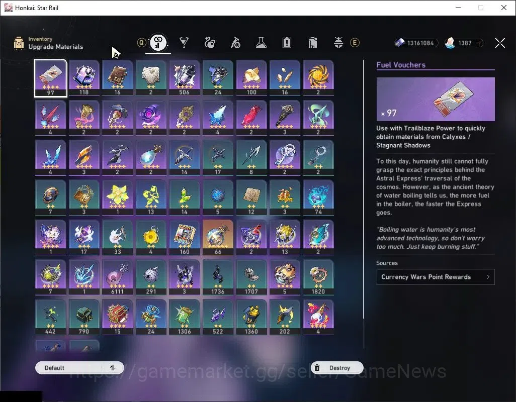 Honkai Star Rail Accounts Asia|TL 69|1,3k SJ|Casto,Anaxa Prem Team|15 Limite image 9