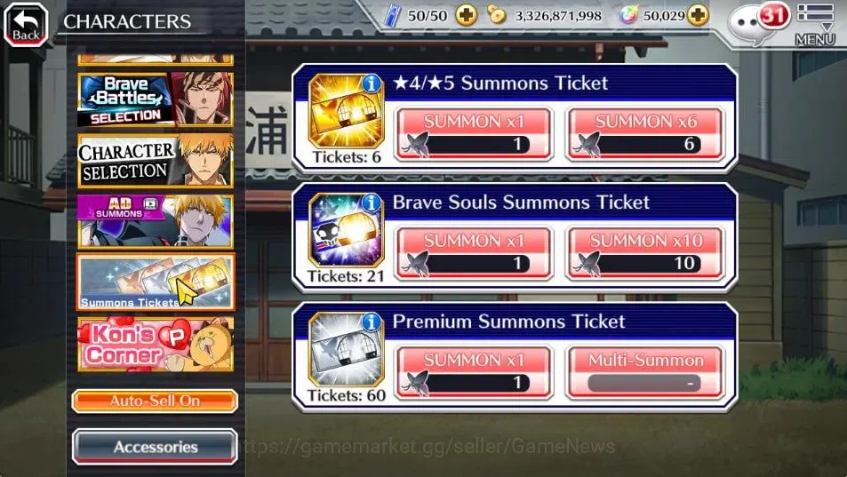 Bleach: Brave Souls Accounts [Global]50K Orbs|1 MT[Momo TYBW26]|Rukia 10th Anni image 15