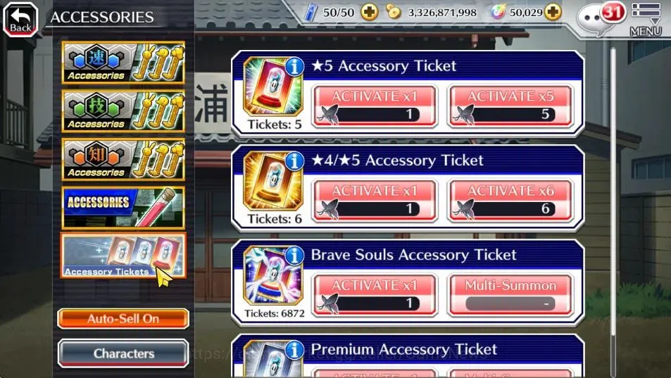 Bleach: Brave Souls Accounts [Global]50K Orbs|1 MT[Momo TYBW26]|Rukia 10th Anni image 16