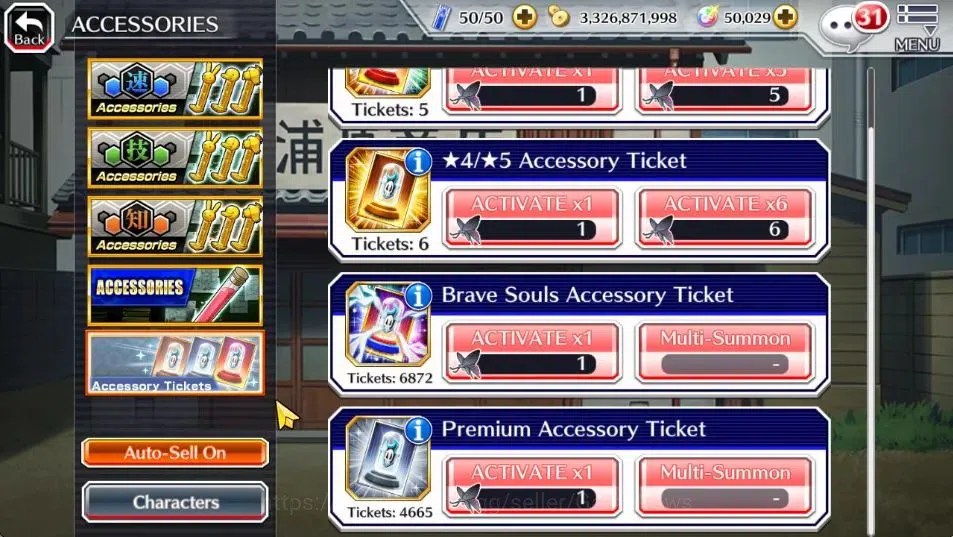 Bleach: Brave Souls Accounts [Global]50K Orbs|1 MT[Momo TYBW26]|Rukia 10th Anni image 17