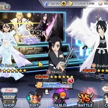 Bleach: Brave Souls High-End [Global]50K Orbs|1 MT[Momo TYBW26]|Rukia 10th Anni image 1