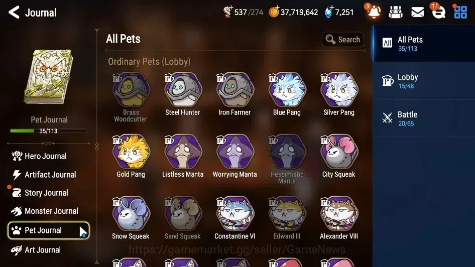 Epic Seven Accounts GLOBAL Unverif|New Era|10 ML(A Vildred,E Ilynav,Be image 14