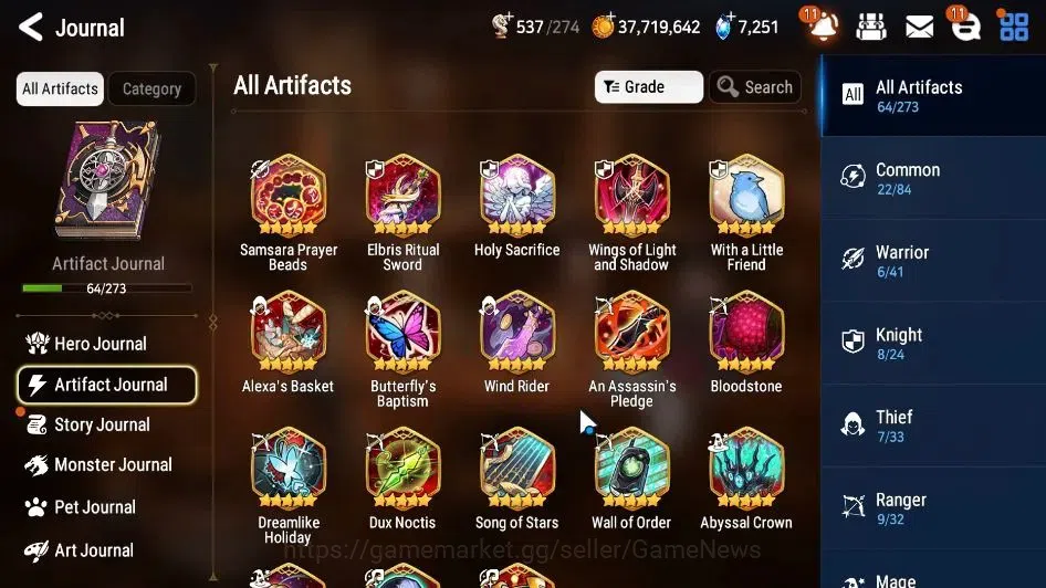 Epic Seven Accounts GLOBAL Unverif|New Era|10 ML(A Vildred,E Ilynav,Be image 9