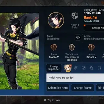 Epic Seven Accounts Starter Global Unverif | Starter | 2 ML (TR Elvira,R Violet) | PoH ON | SS 1K |Stigma 2k|Log