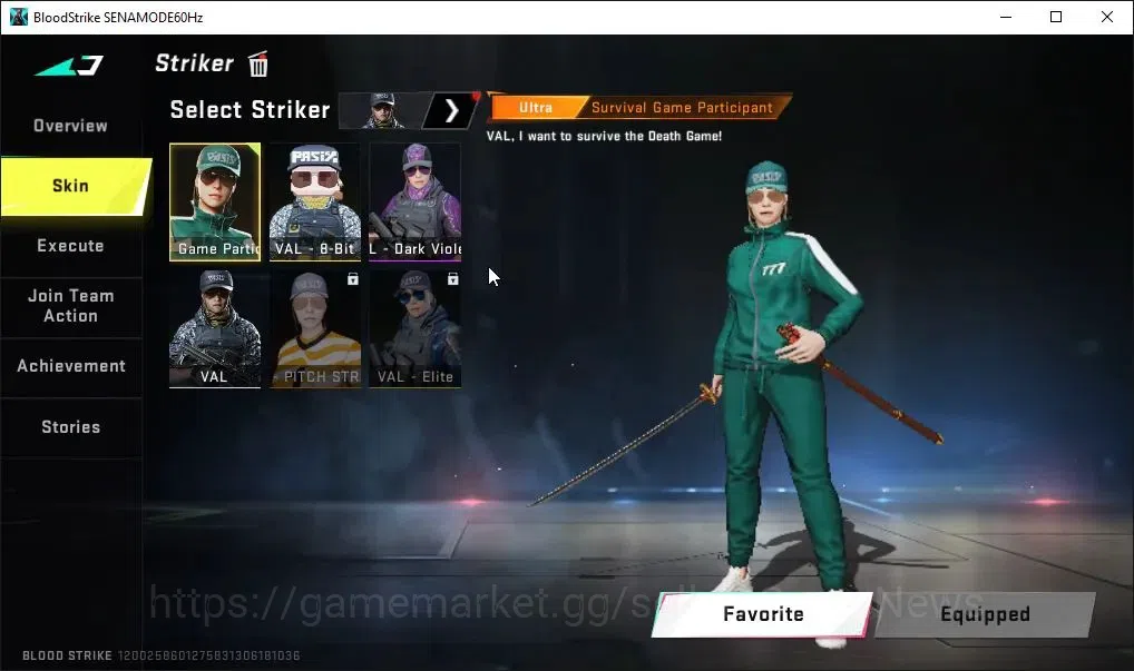 Blood Strike Accounts ASIA|ETERNAL DEagle|Collab EVA[KATYA,MCX,SCAR]|Col image 10
